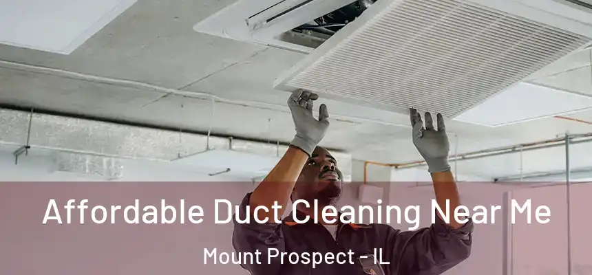 Affordable Duct Cleaning Near Me Mount Prospect - IL