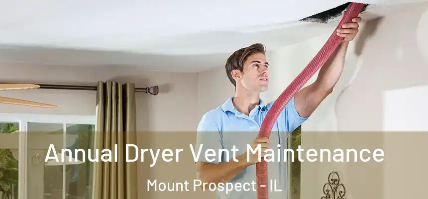  Annual Dryer Vent Maintenance Mount Prospect - IL