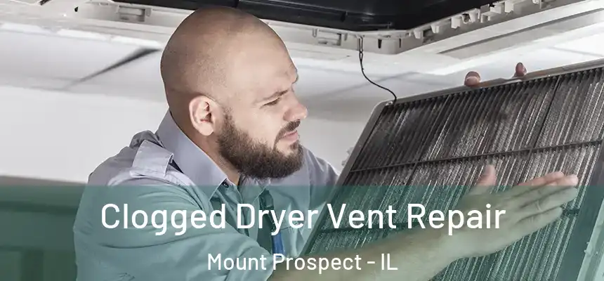 Clogged Dryer Vent Repair Mount Prospect - IL