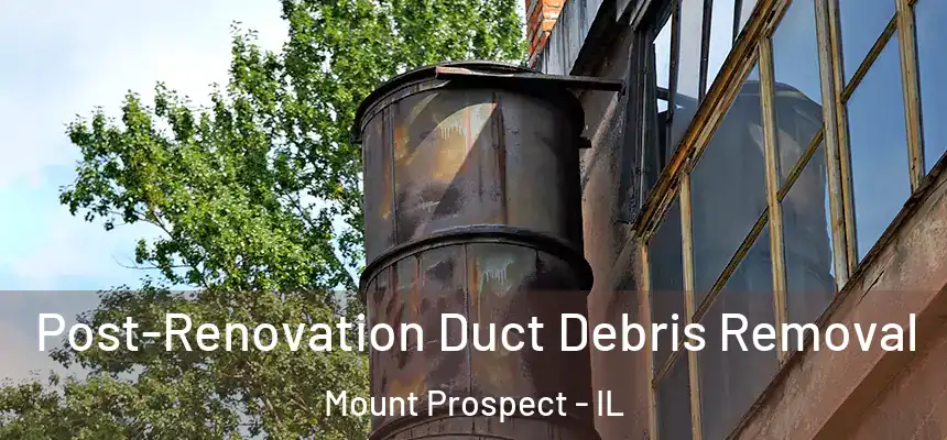 Post-Renovation Duct Debris Removal Mount Prospect - IL