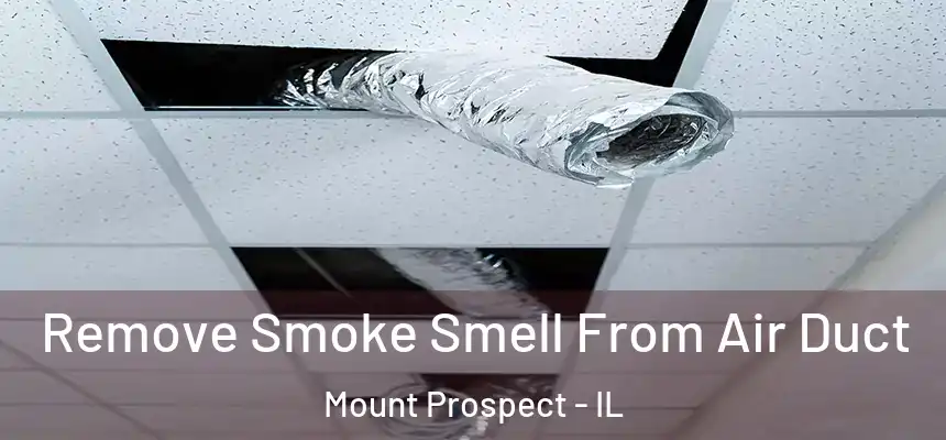 Remove Smoke Smell From Air Duct Mount Prospect - IL